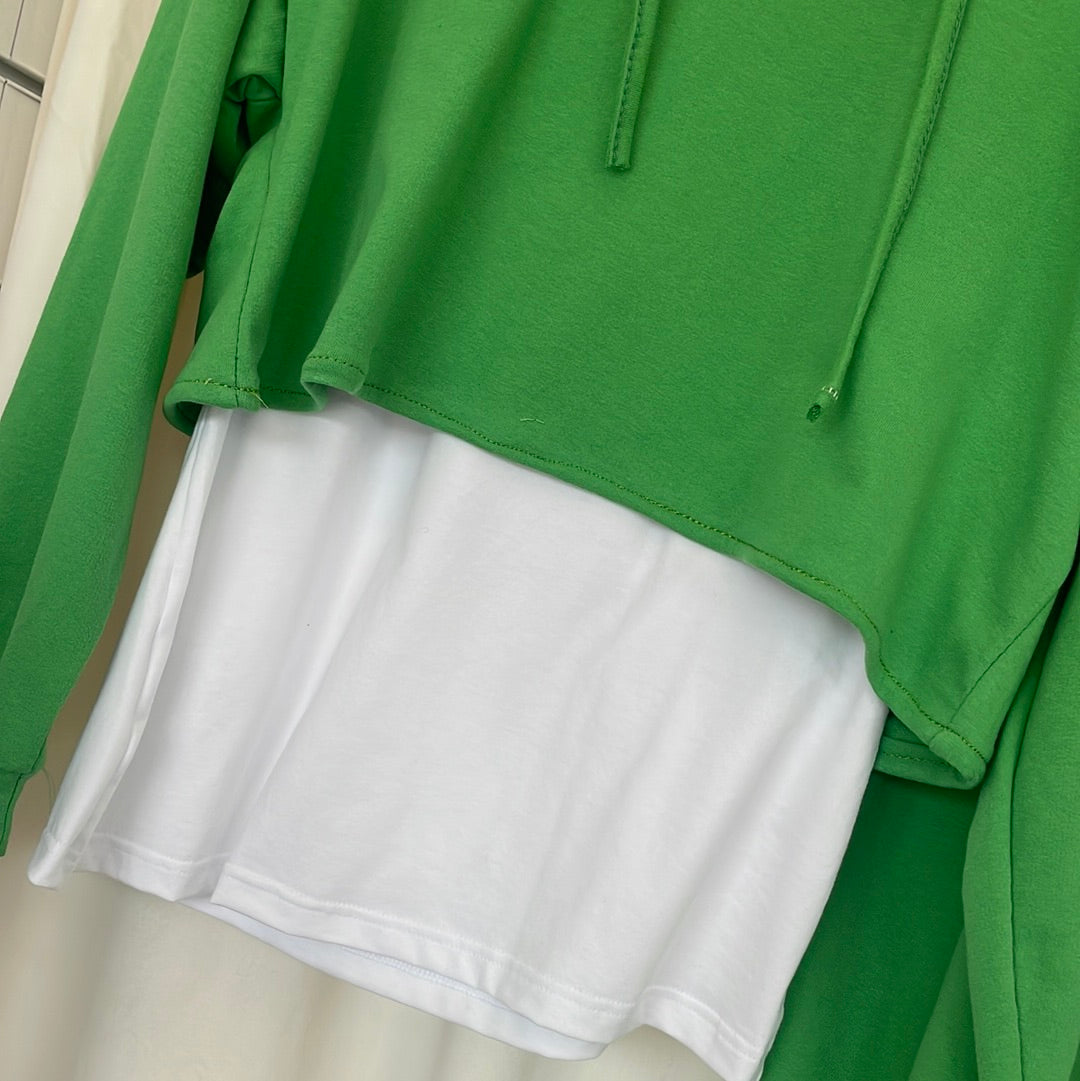 Tuta crop più pantalone