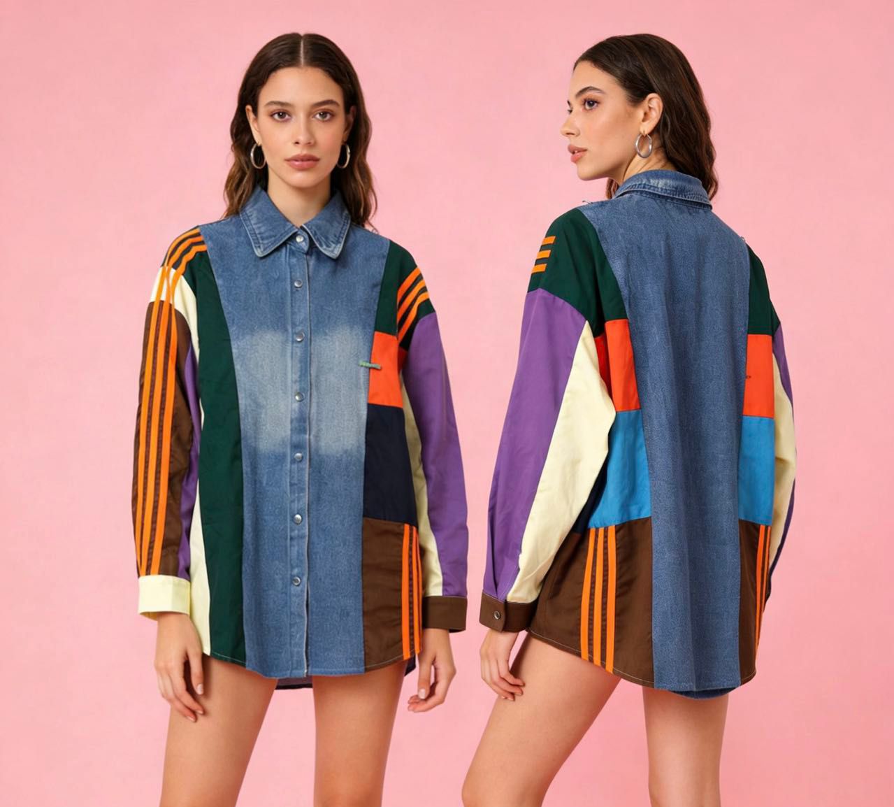 The Runway Remix Denim Shirt