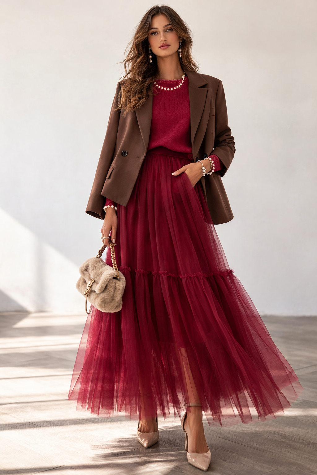 Vestito pinkpepper tulle