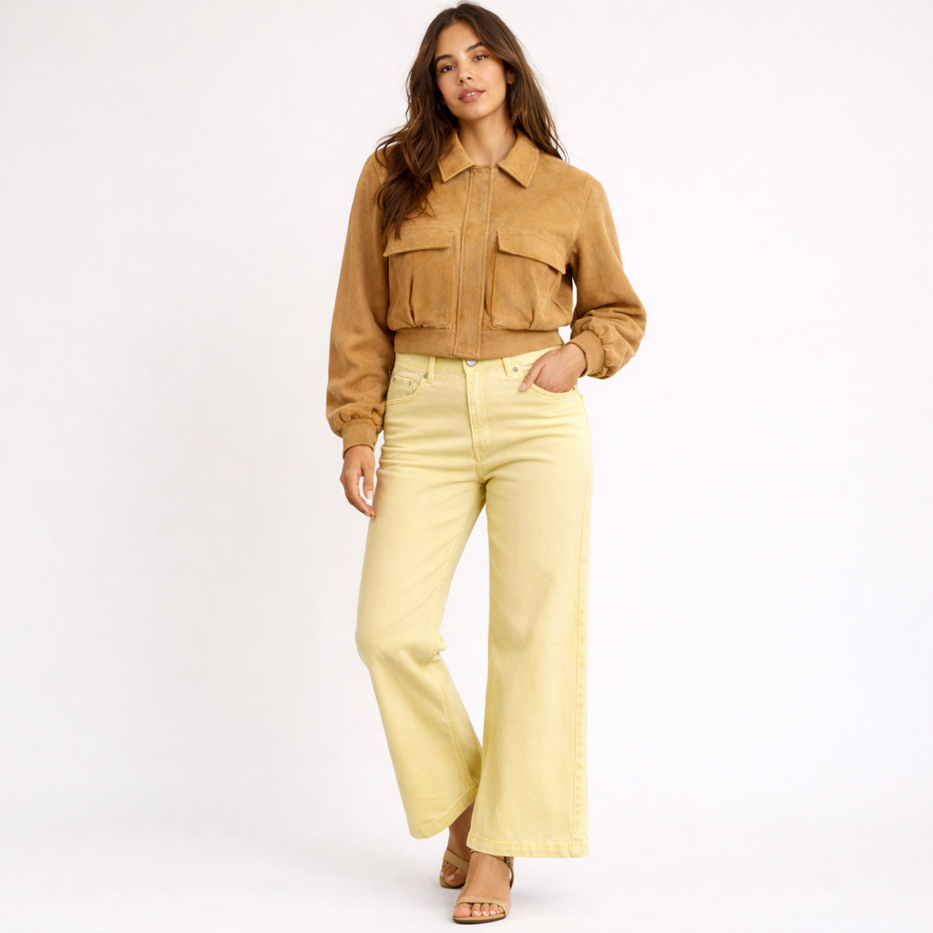 Jeans giallo