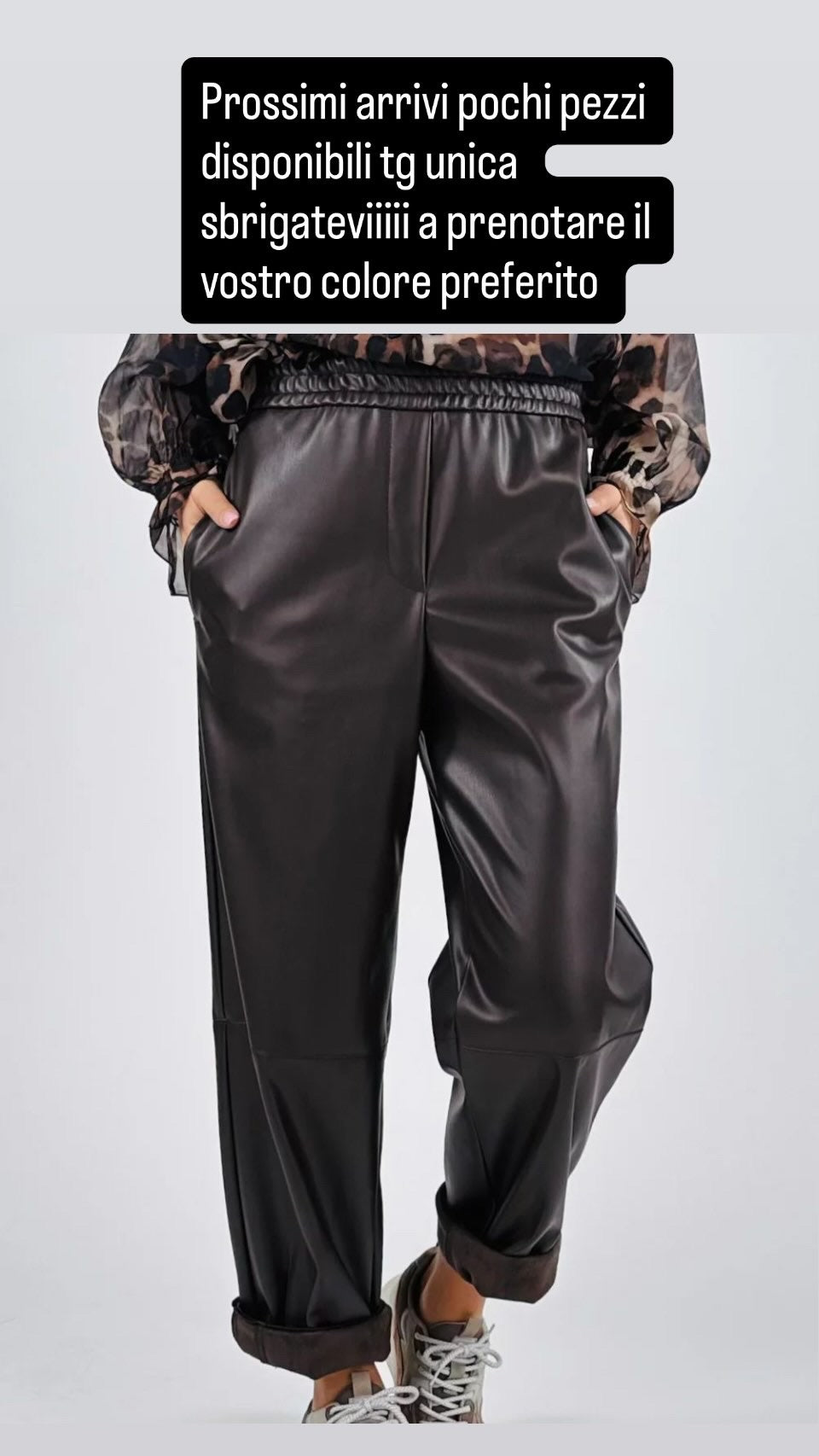 Pantalone pelle