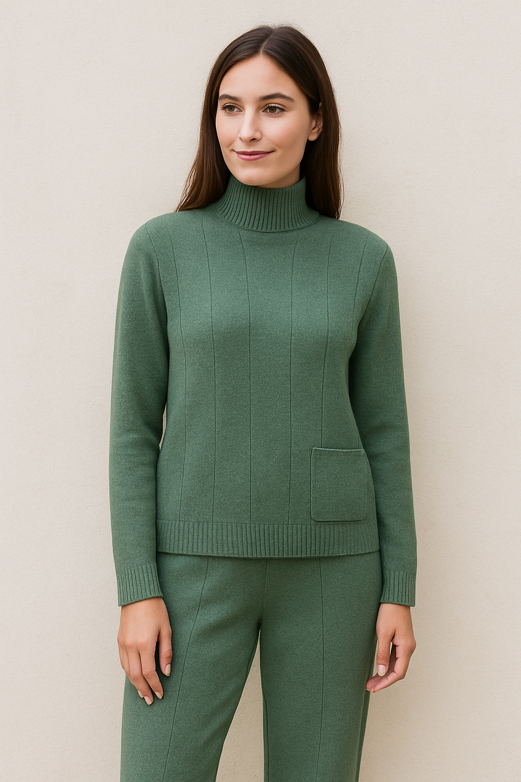 Tuta lana pinkpepper