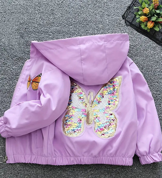Giacca a vento bambina