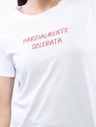 T-shirt con scritte